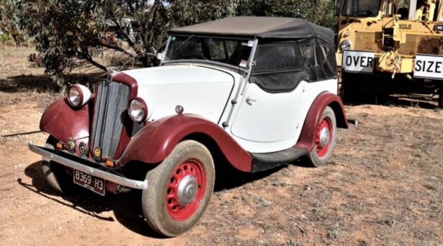 A 1938 Morris made $6800 at a Victorian sale.