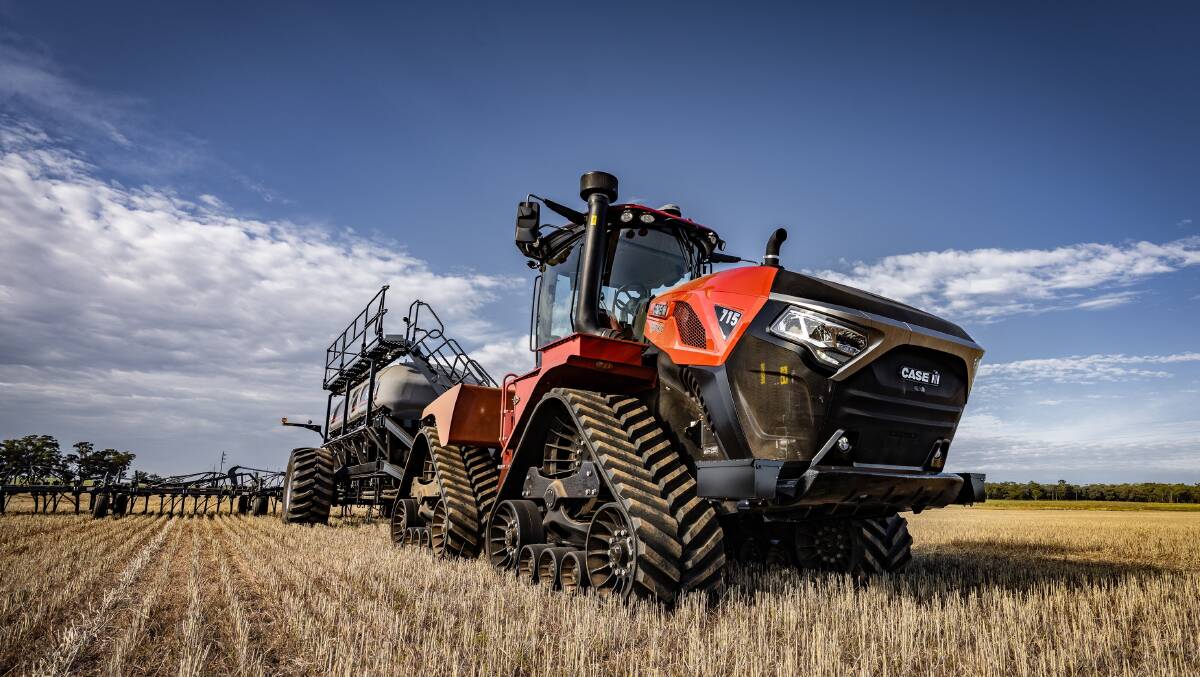 The new Case IH Steiger Quadtrac 715 has been recognised in the global iF Design Award. Picture supplied