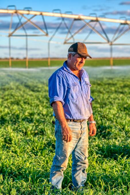 Queensland farmer Mark Mason is one of the producers to take advantage of the federal government's On Farm Connectivity Program. Picture supplied