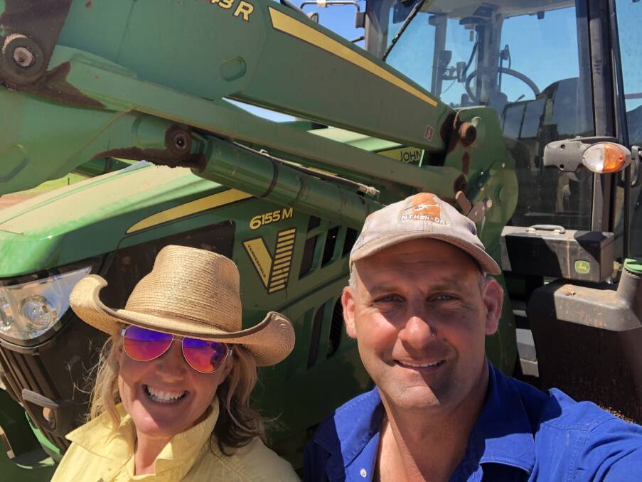 Northern Territory pastoralists Trudi Oxley and Paul Thomson have utilised the Federal Government's On Farm Connectivity Program. Picture supplied