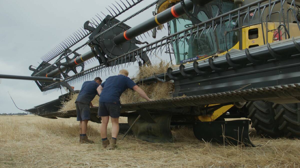 McIntosh in-field servicing has been key to keeping a WA grain grower going through the season. Picture supplied