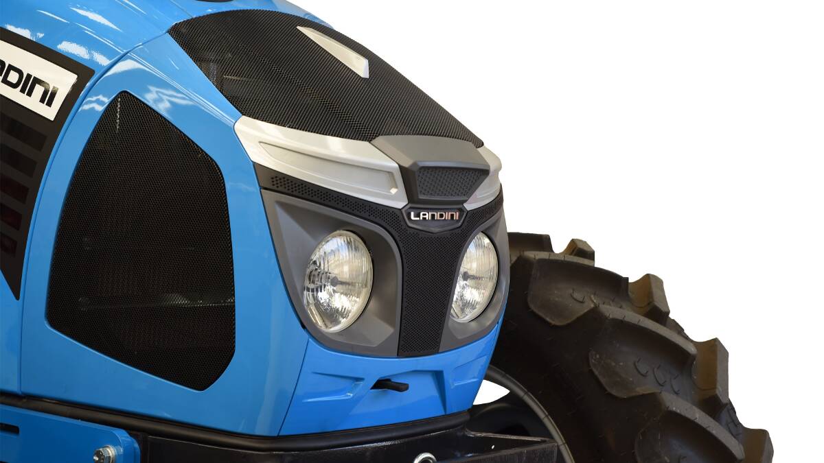 A close up look at the new-look Landini Super tractor. Picture supplied