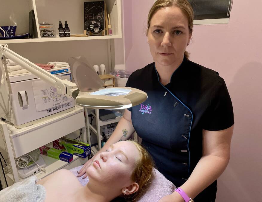 Amanda Tilsley sees a lot of troublesome skin through her Springsure clinic. Picture: Judith Maizey