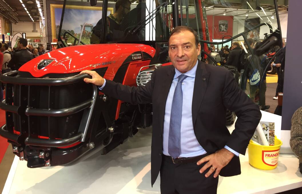 Antonio Carraro product innovation manager, Massimiliano Carraro said the Tony range, available in a fixed or articulated chassis, represented a new era of design and precision operation for the specialised tractor company.