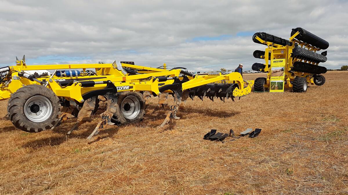 The Czech made Bednar Terraland is being used to combat compaction from heavy machinery and imporve non-wetting soils in the Western Australian wheatbelt.