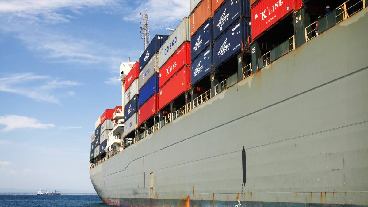 Shipping freight times have almost doubled and congestion has become particularly bad in key global ports such as Singapore. File photo.