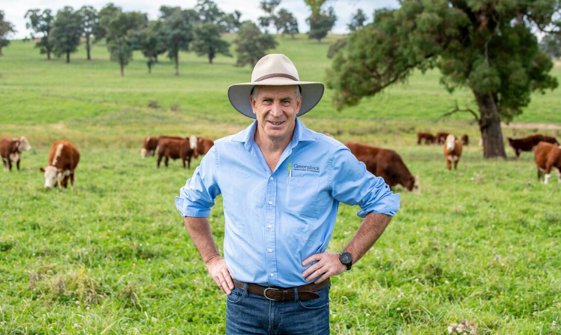 Woolworths' livestock man, Brett Thompson - known to so many in the cattle business - is hanging up his hat after 40 years in the business. Picture Woolworths.