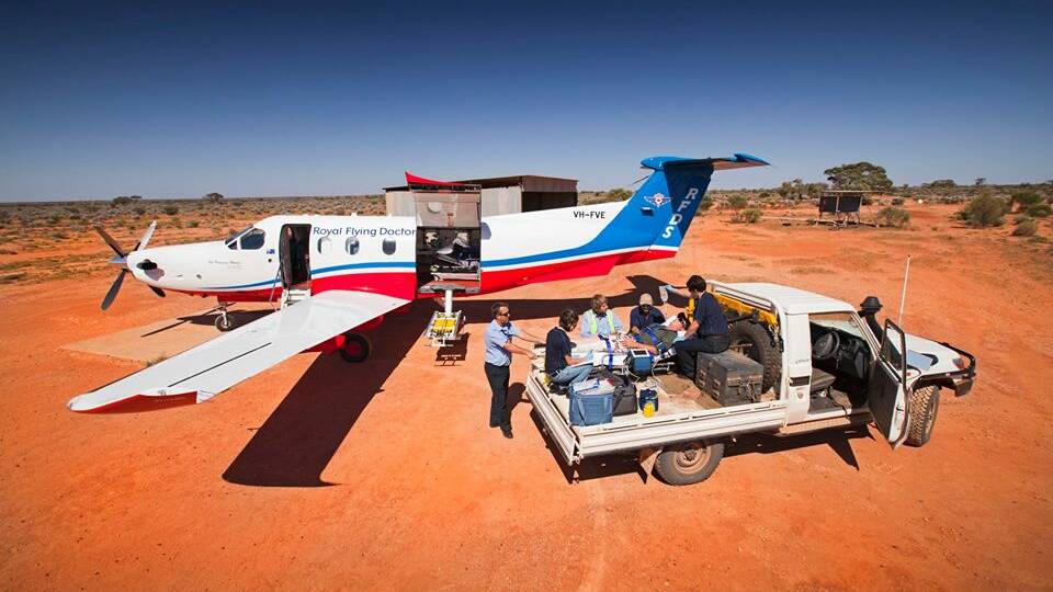 Live-ex lends helping hand to RFDS, Cowboys foundation