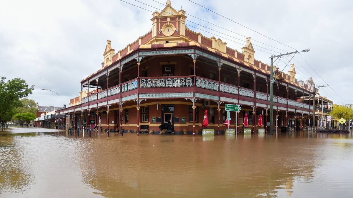 Flooding has cause devastation in many areas of Australia, after three wet years in a row. Picture from Bendigo Adbertiser