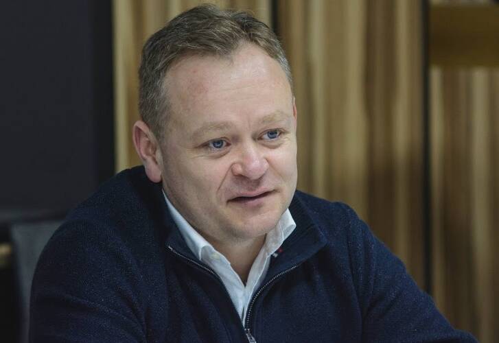 Ukrainian Agri Council leader Andriy Dykun.