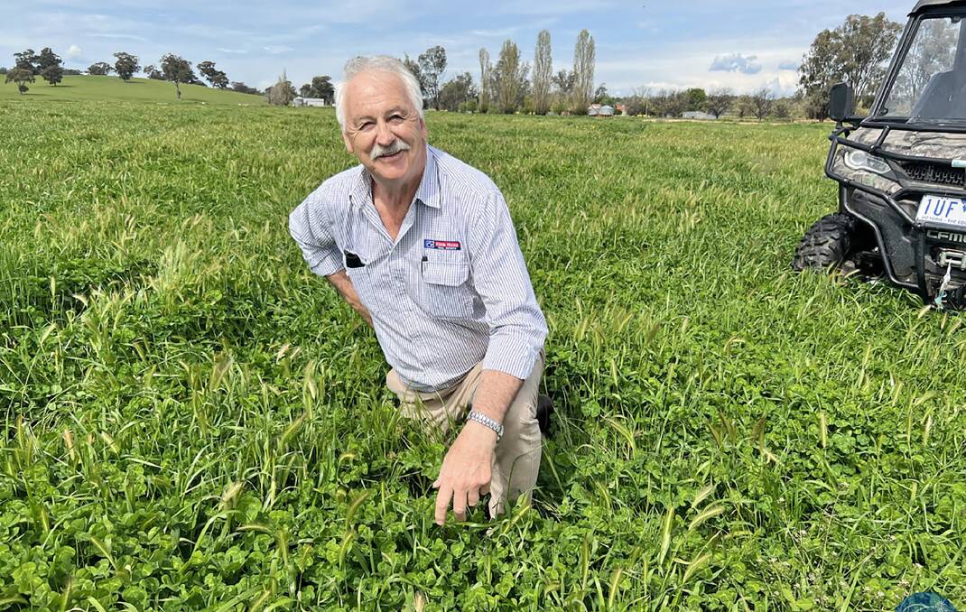 Chris Drum from Kevin Hicks Real Estate had to reach for the dictionary to describe the quality of a Goulburn Valley farm his agency is taking to public auction in November. Pictures from Kevin Hicks Real Estate.