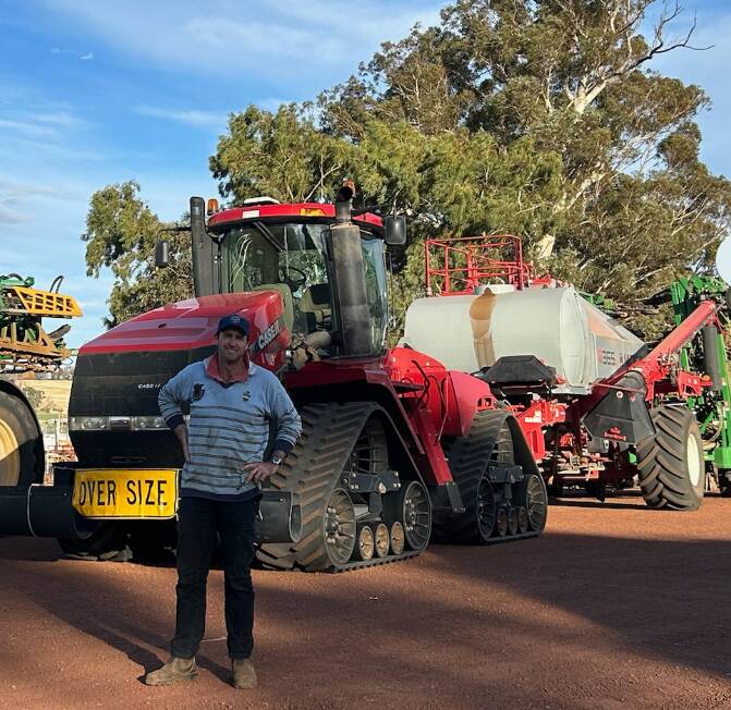 Mark Fowler, WAFarmers grains section president, says the situation in the west is patchy as autumn sowing draws to a close. Photo supplied.