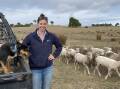Tamara Pabst, winner of the National Council of Wool Selling Brokers of Australia Wool Broker Award for 2024, at home on the farm. Picture supplied.