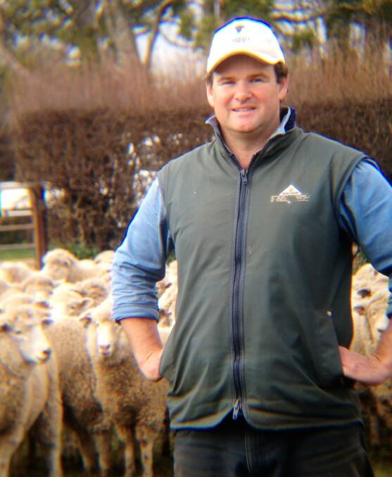 Donald Gee, Exton House, Westbury, Tasmania, introduced Corriedales to his composite flock which has improved the fleece quality within four years. 