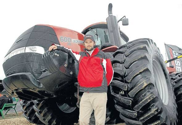 Case IH regional customer service manager for northern NSW and southern Queensland, Pete McCann.