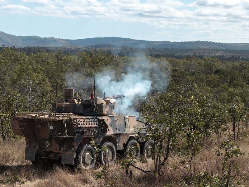 Germany's parliament has approved a plan to buy Australian-made armoured vehicles. (HANDOUT/DEPARTMENT OF DEFENCE)
