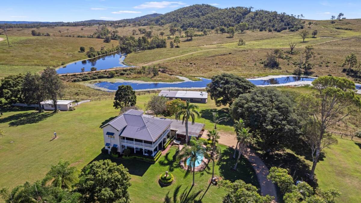 Brooyar Station is a productive cattle property in 11 freehold titles featuring a magnificent more than 100 year old homestead. Picture supplied