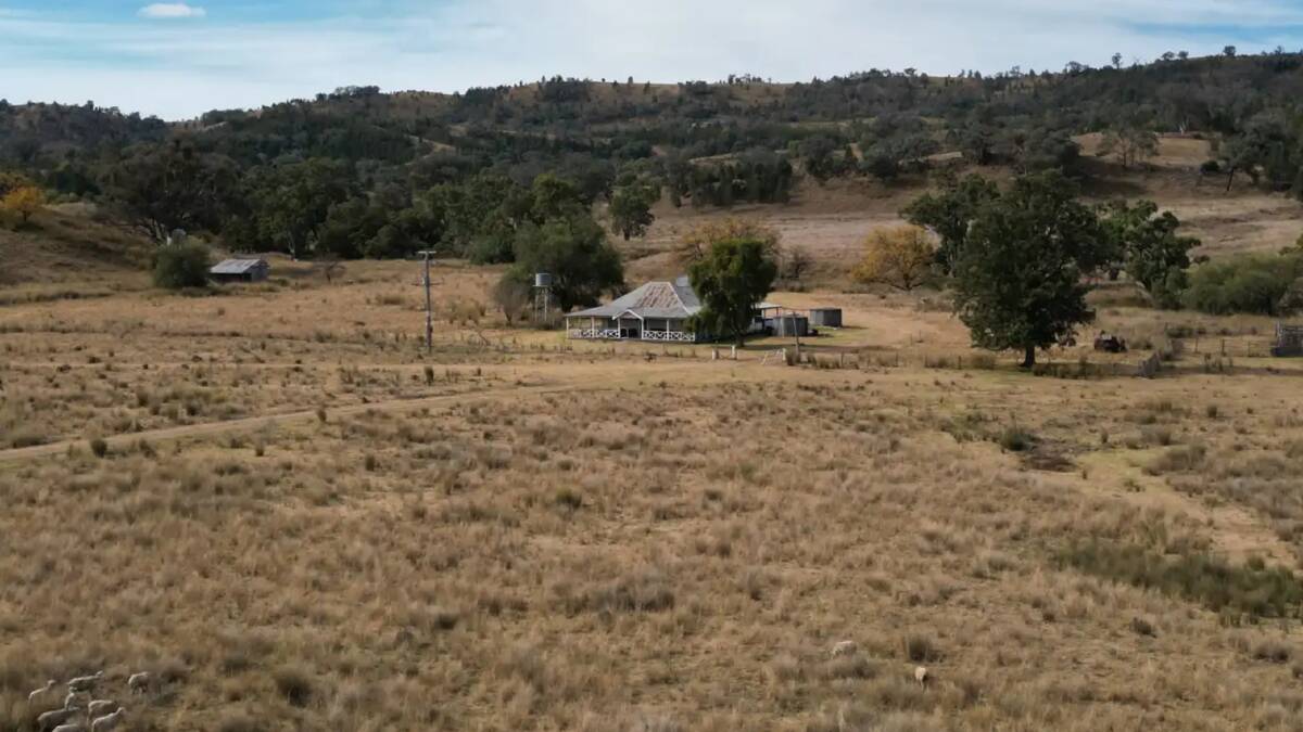 The older style four bedroom homestead is surrounded by a verandah. Picture supplied