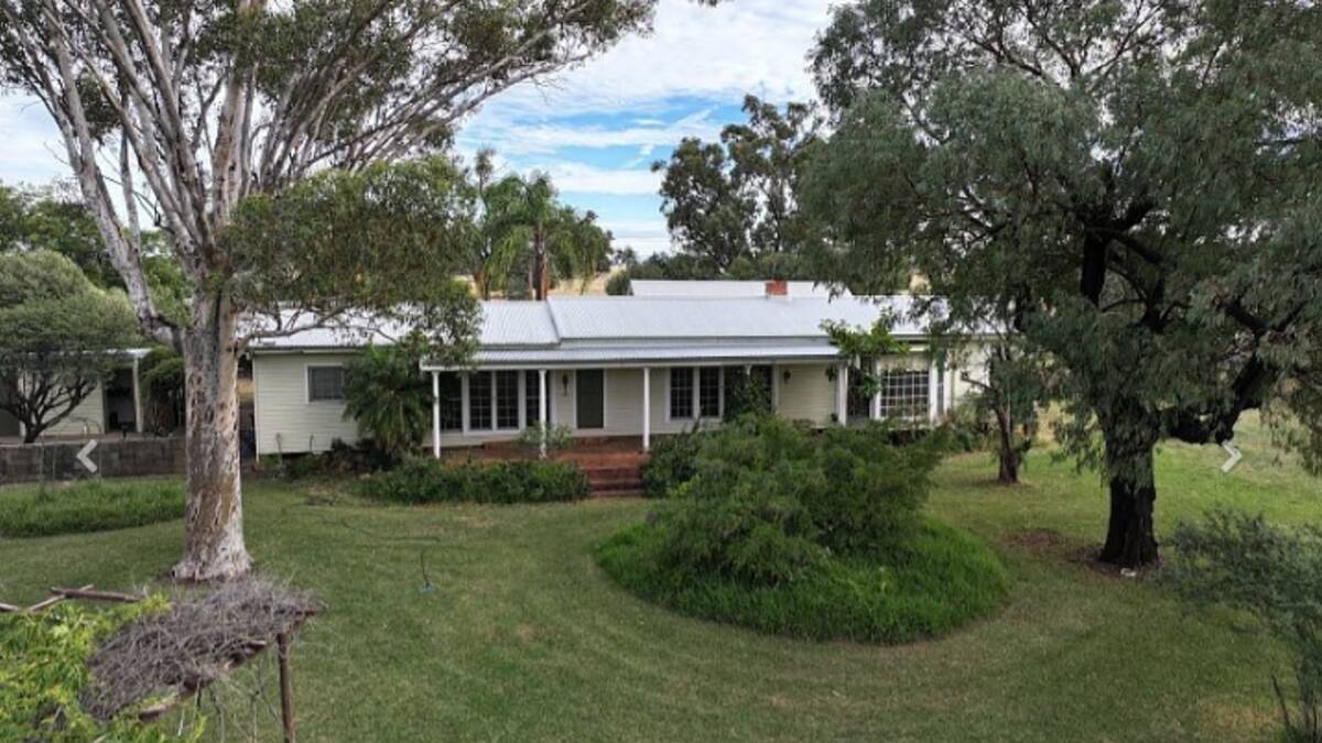 Improvements include a comfortable four bedroom, two bathroom homestead. Picture supplied