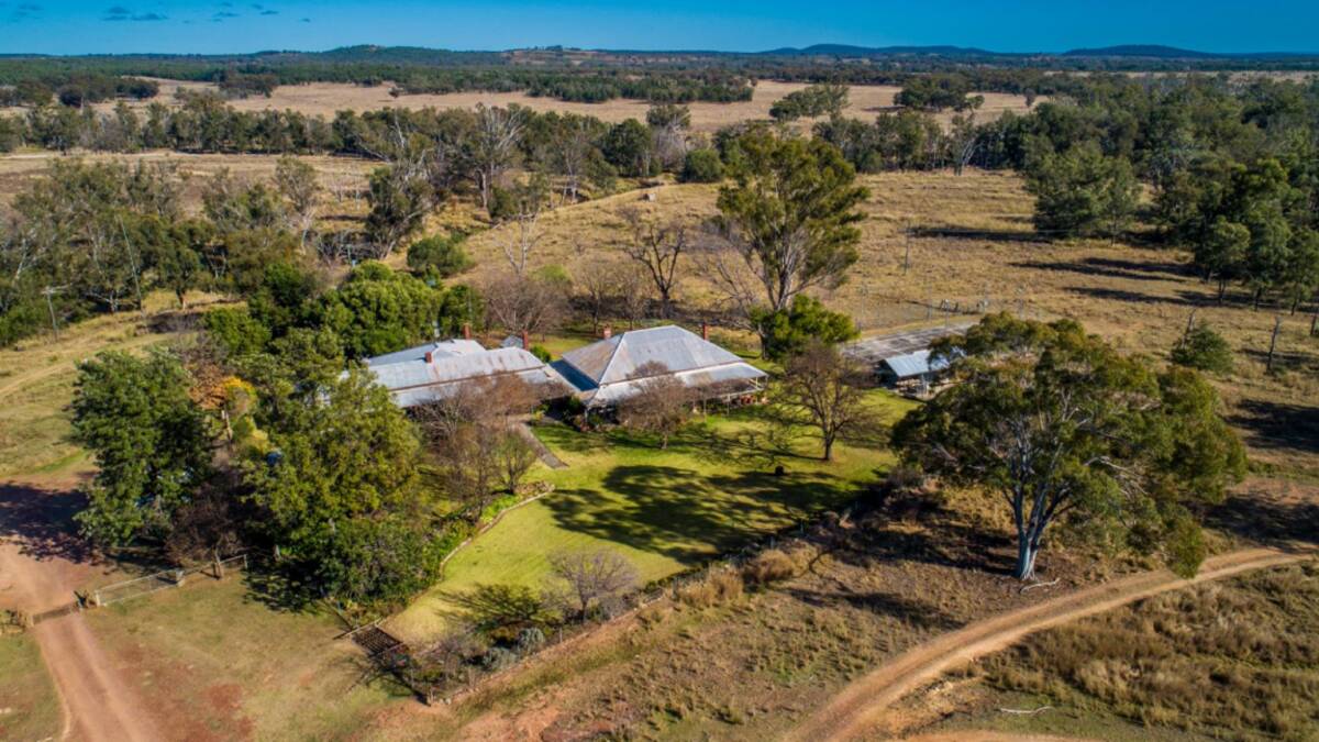 Warroo also features a well maintained, five bedroom, three bathroom circa late 1800s historic homestead. Picture supplied
