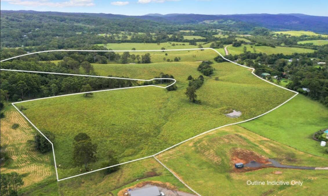 The 32 hectare property at 15 Bullock Court has several excellent elevated ridges offering house sites with northerly views. Picture supplied